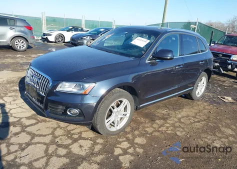 2017 Audi Q5 2.0T Premium z USA, uszkodzony, nr VIN WA1L2AFP3HA029588